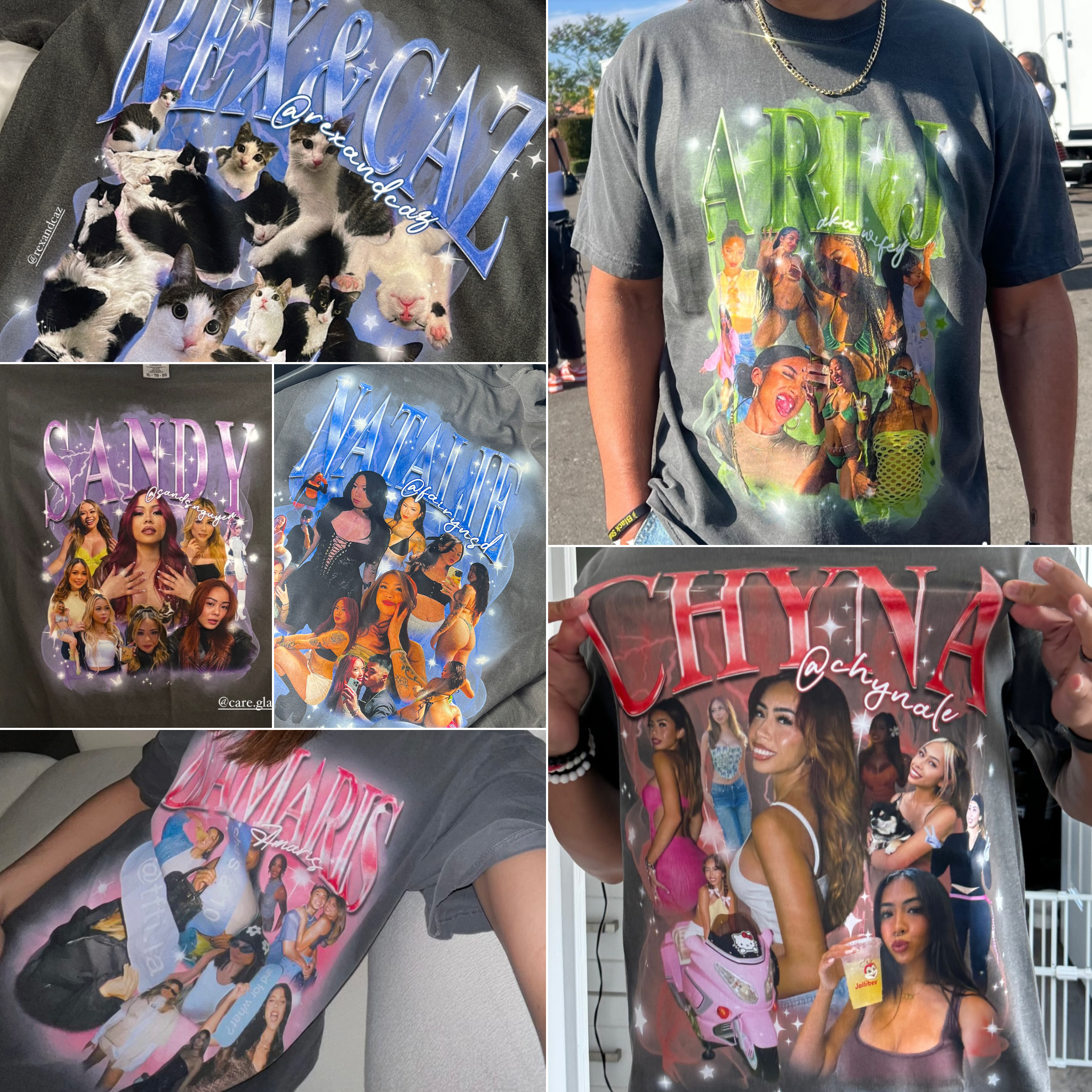 CUSTOM BOOTLEG MERCH TEE ☆