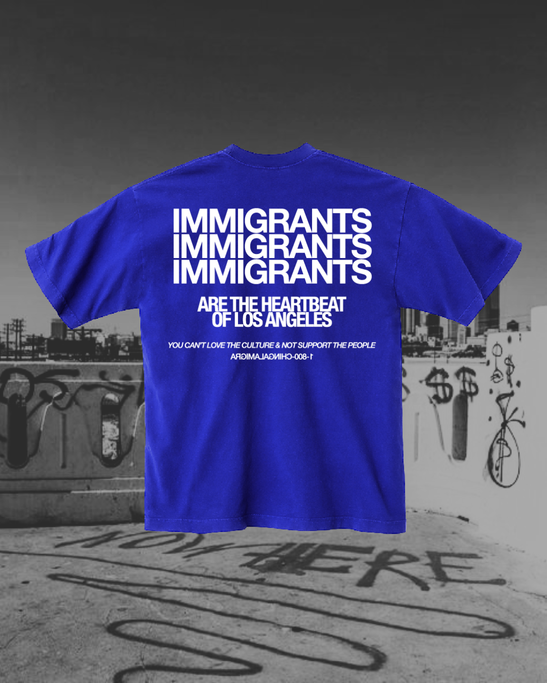 immigrants tee shirt