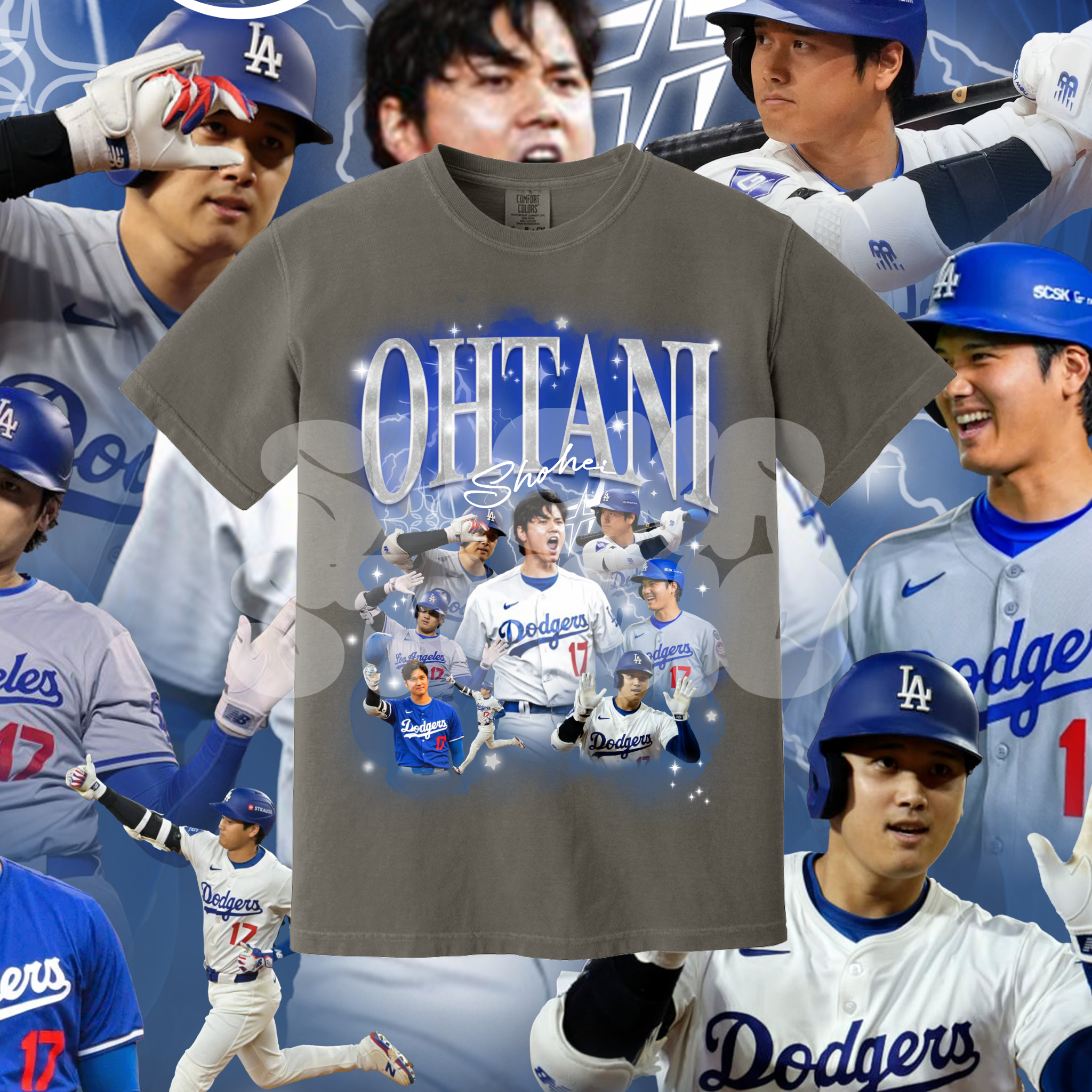 OHTANI 2025 90S VINTAGE BOOTLEG TEE
