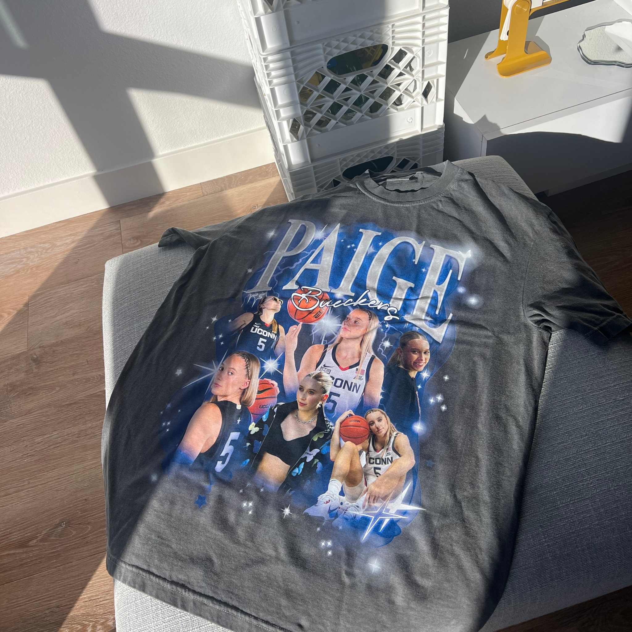 PAIGE BUCKETS BOOTLEG TEE