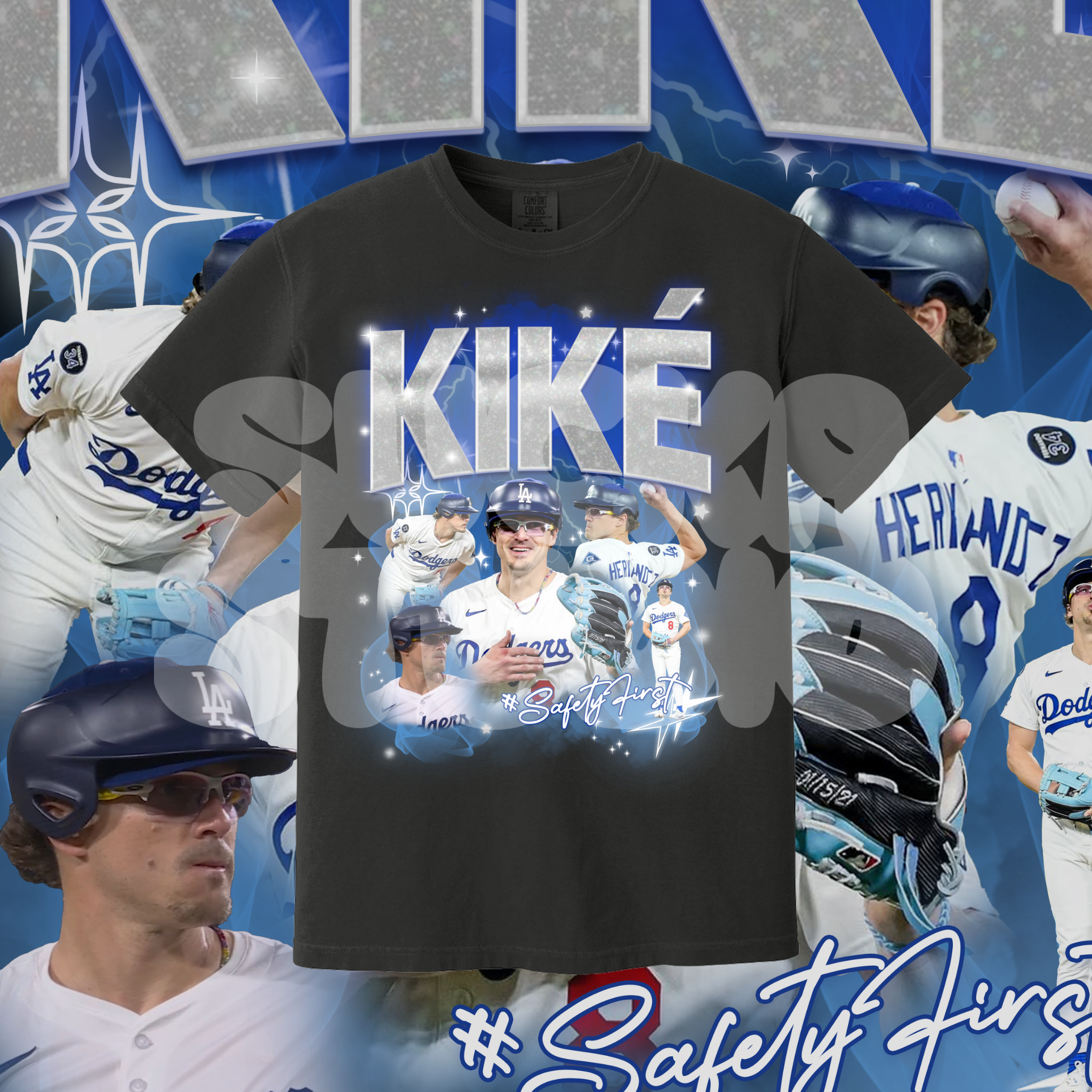 SAFETY FIRST BOOTLEG TEE