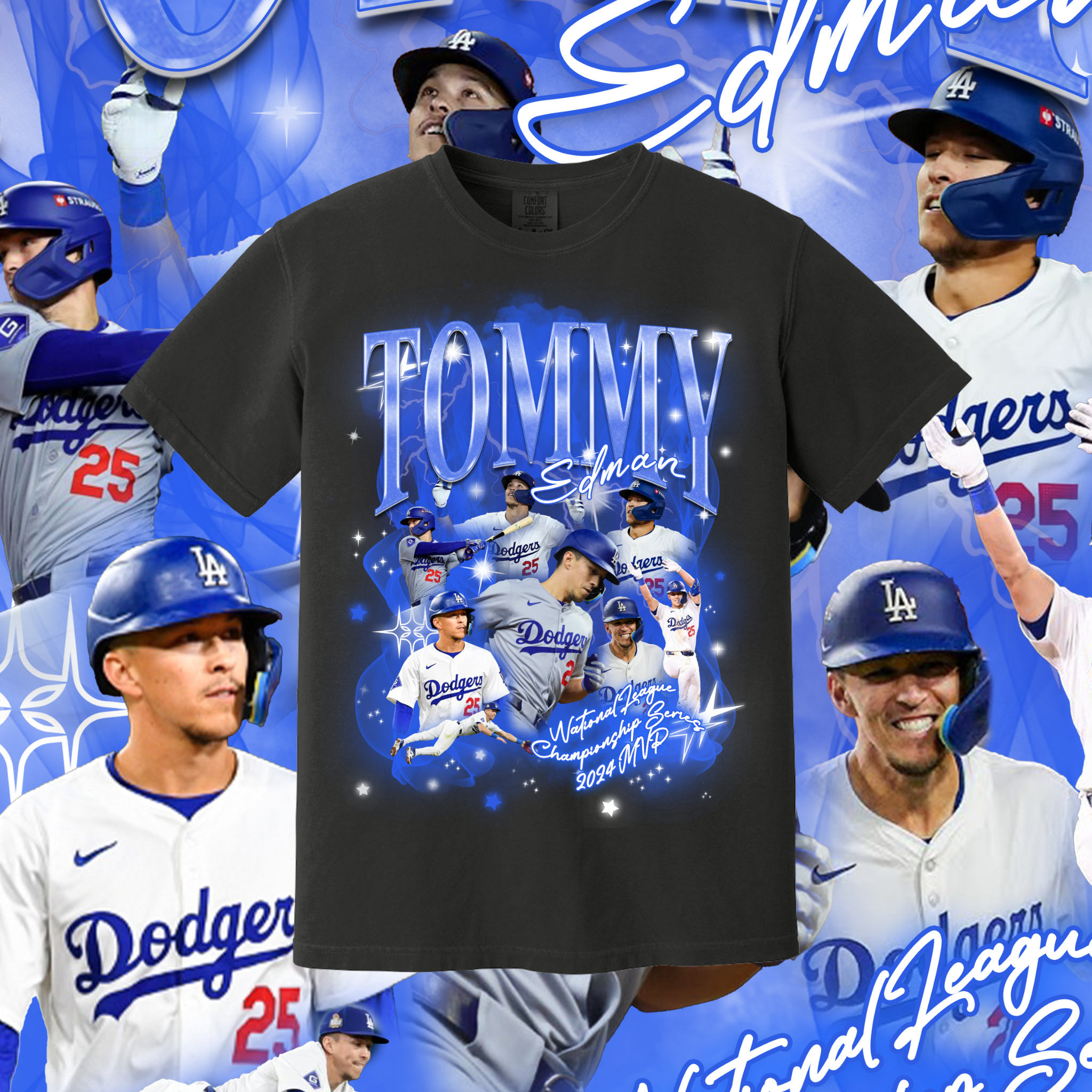 TOMMY EDMAN 2024 BOOTLEG TEE