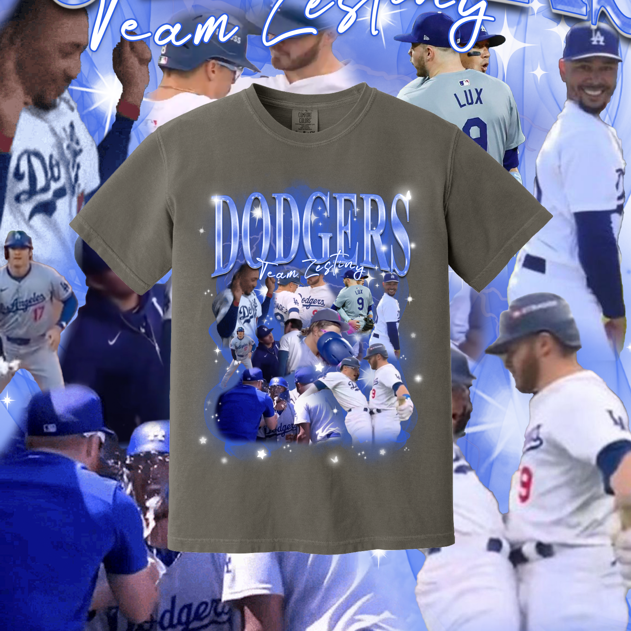 ZESTY DODGERS 2024 BOOTLEG TEE